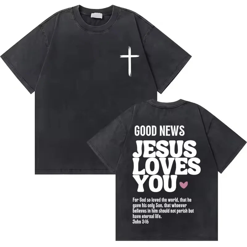 Good News Jesus Graphic Tee
