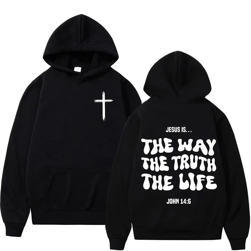 Jesus Is the Way Vintage Hoodie