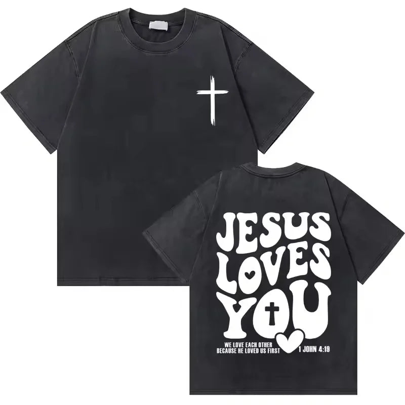 Faith Over Fear Oversized Tee