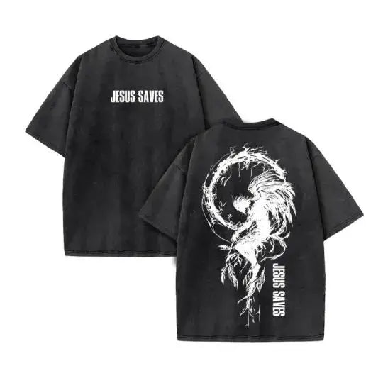 Jesus Vintage Oversized Tee
