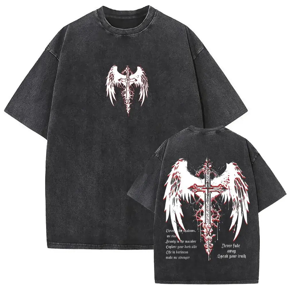 Washed Good News Tee