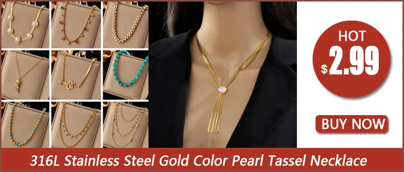 Stainless Steel Cross Pendant Necklace