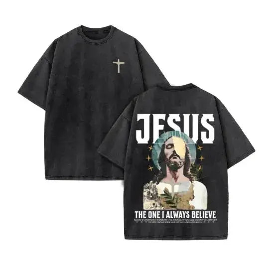Jesus Vintage Oversized Tee